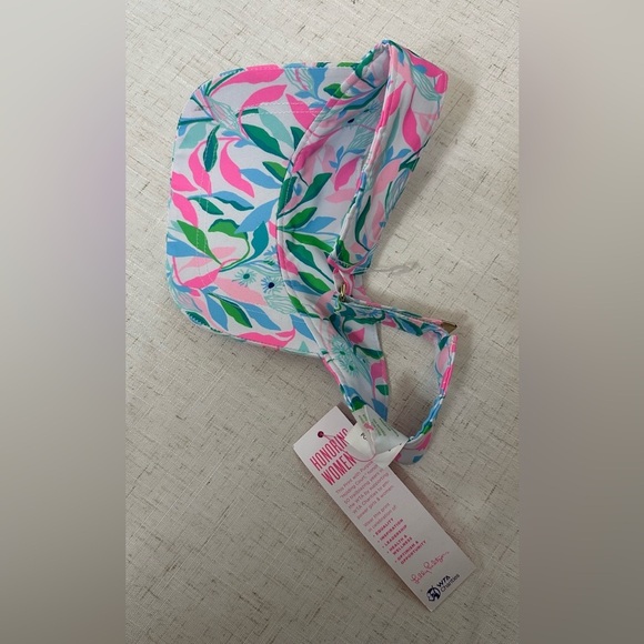 Lilly Pulitzer Pink and Green Hat 🌴☀️ - Picture 3 of 9